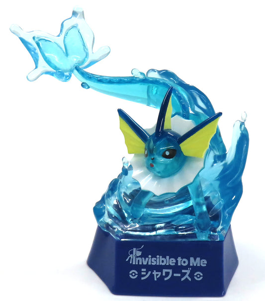 Vaporeon Clear Figure - Invisible to Me Series - Pokémon Center Exclusive Clear Figure (9 × 8.4 × 8.5 cm)