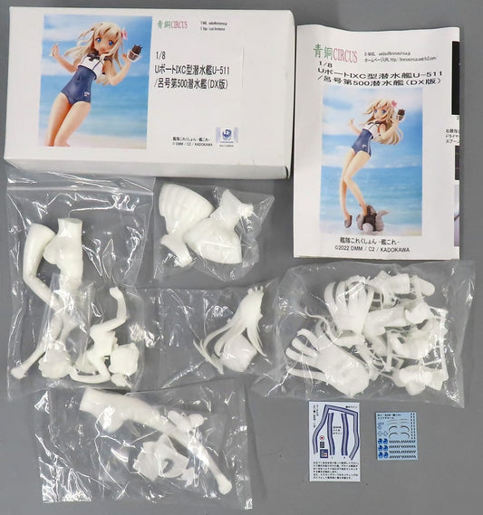 Kantai Collection U-511 / Ro-500 DX 1/8 Garage Kit