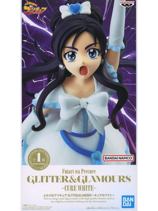 Cure White GLITTER & GLAMOURS Figure - Pretty Cure - Banpresto - Approx. 25 cm