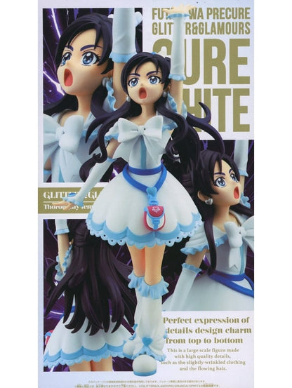 Cure White GLITTER & GLAMOURS Figure - Pretty Cure - Banpresto - Approx. 25 cm