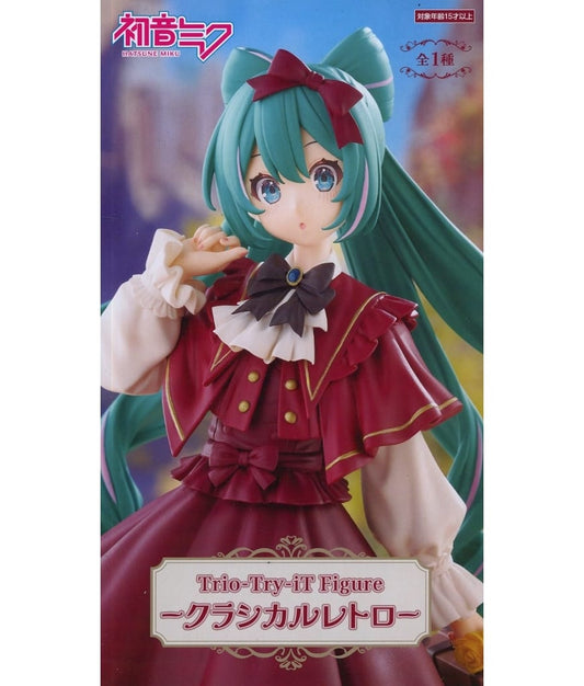 Hatsune Miku Trio-Try-iT Figure "Classical Retro" 19cm - Furyu (Pre-owned, Japanese Import)