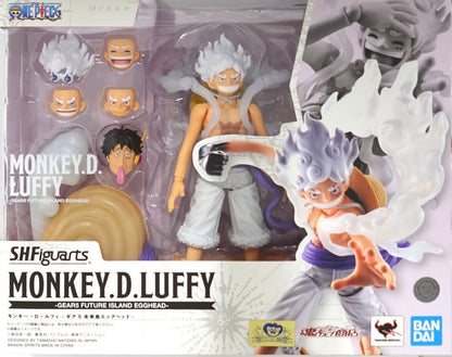 S.H.Figuarts Monkey D. Luffy Gear 5 Egghead Figure - One Piece