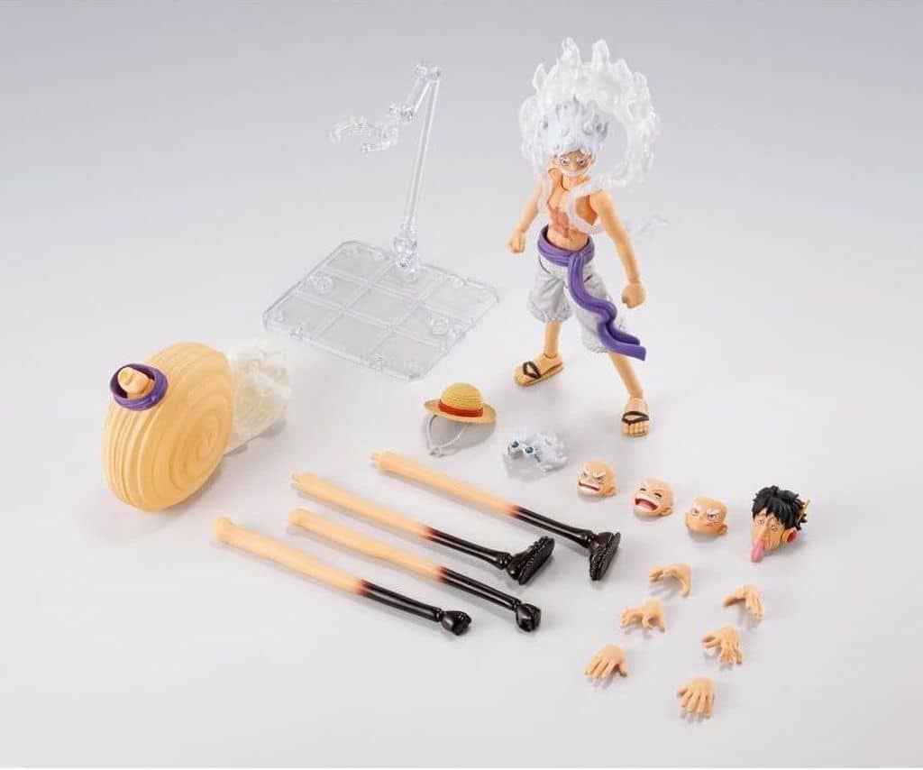 S.H.Figuarts Monkey D. Luffy Gear 5 Egghead Figure - One Piece