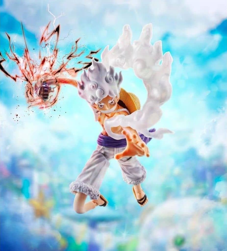 S.H.Figuarts Monkey D. Luffy Gear 5 Egghead Figure - One Piece