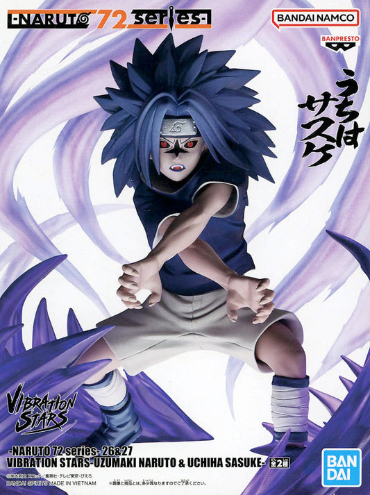 Sasuke Uchiha VIBRATION STARS Figure from Naruto