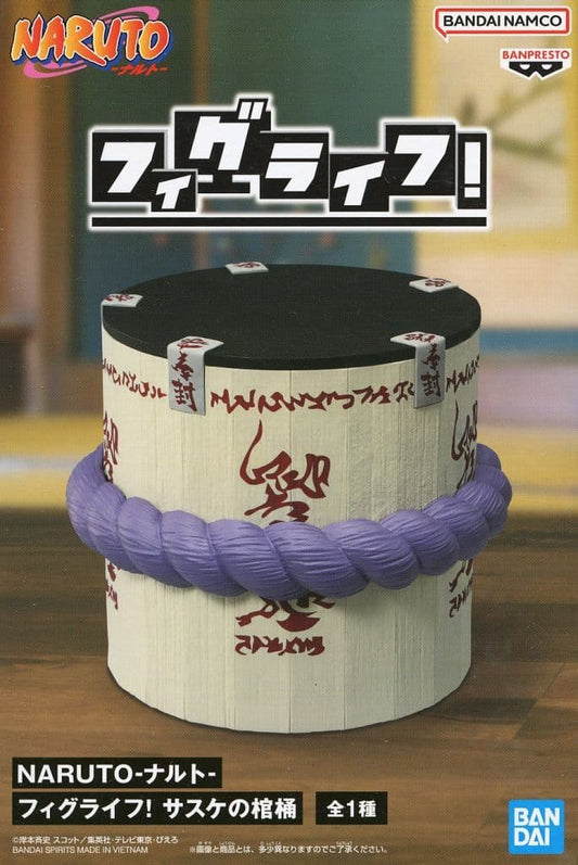 Naruto FigLife! Sasuke's Coffin Figure Approx. 10 cm