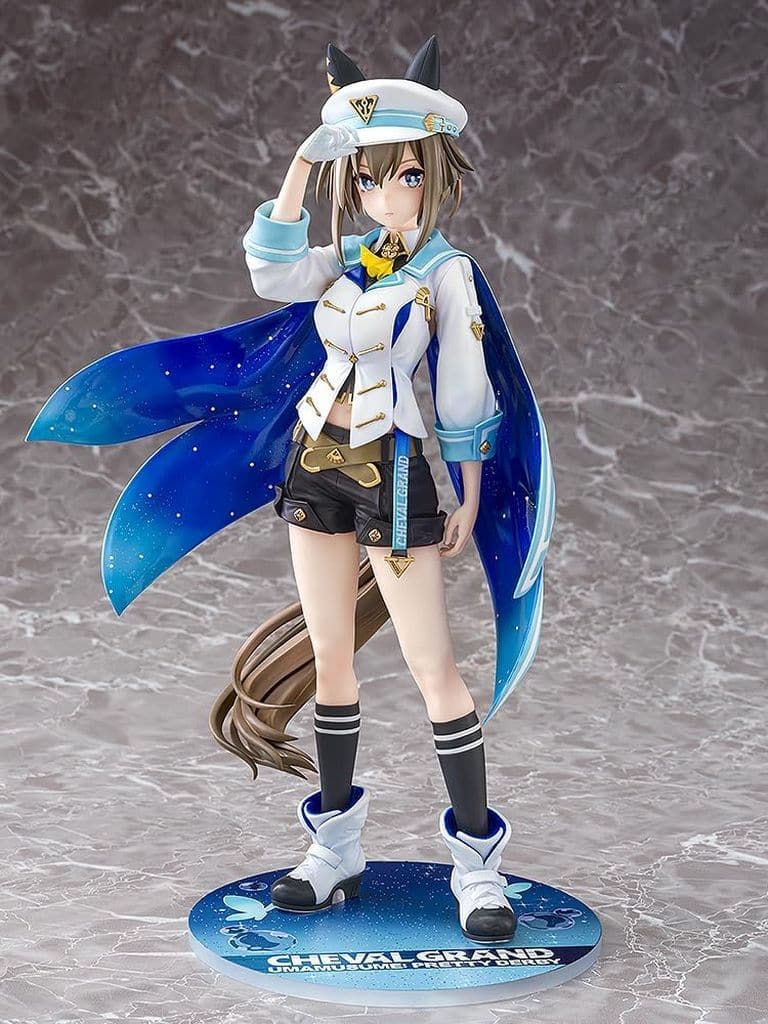 Cheval Grand 1/7 Scale Painted Figure — Umamusume Pretty Derby — "Grand itineraire" Costume by Phat Company (Approx. 27 cm, Pre-owned)