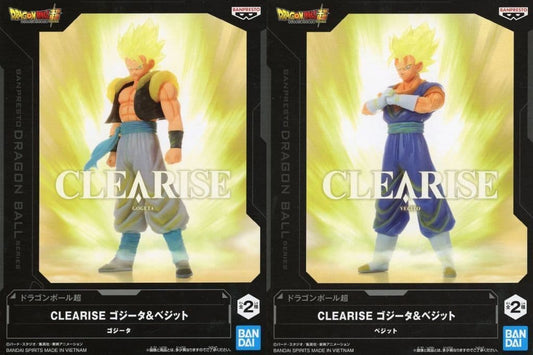 Dragon Ball Super CLEARISE Super Saiyan Gogeta & Vegito 2-Figure Set
