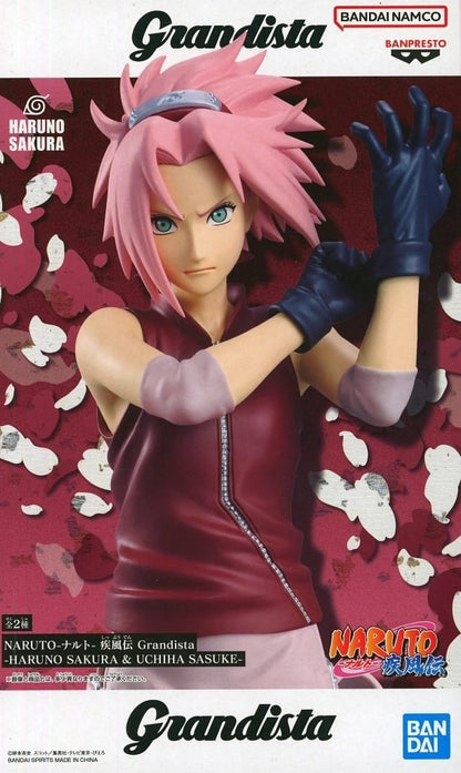 Grandista Sakura Haruno & Sasuke Uchiha Figure - Naruto Shippuden