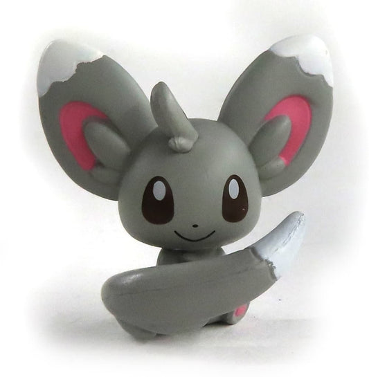 Minccino Figure - Pokémon "Tail Look!" Figure Vol.1 (Banpresto) 3cm - Pre-owned