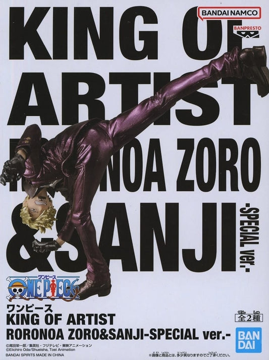 Sanji KING OF ARTIST Roronoa Zoro & Sanji Special Ver. Figure - One Piece