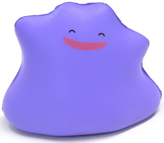 Ditto (Mugyutto) Figure - Pokémon Pokopia Pokémon Center Early Purchase Bonus (Approx. 6 cm, Pre-owned)