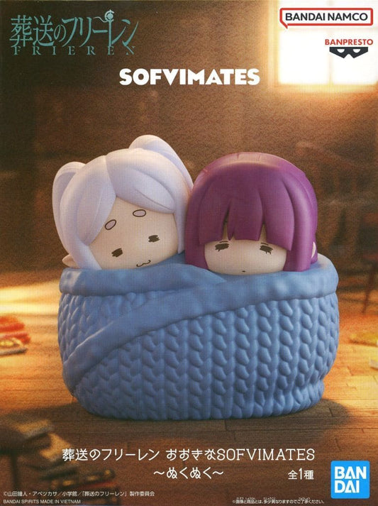 Banpresto Large SOFVIMATES Cozy Warmth Figure from Frieren Anime, Approx. 13 cm, Used