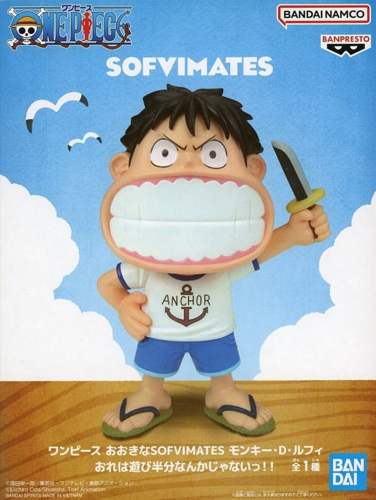Monkey D. Luffy One Piece Big SOFVIMATES Figure Approx. 15 cm