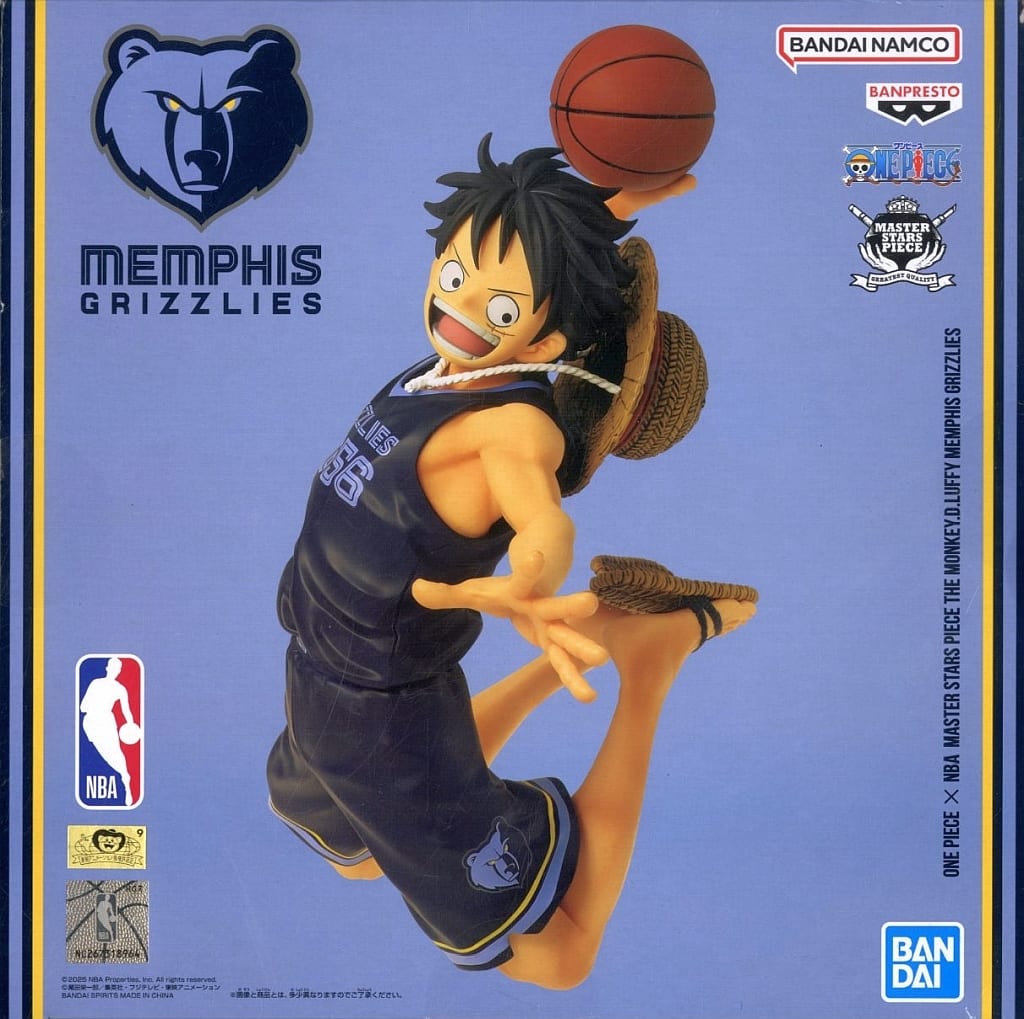 Monkey D. Luffy (MEMPHIS GRIZZLIES) ONE PIECE×NBA Figure