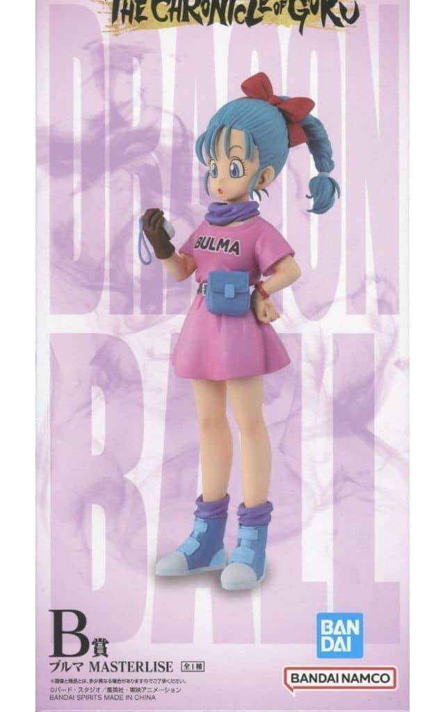 Bulma Dragon Ball THE CHRONICLE OF GOKU MASTERLISE B Prize Figure