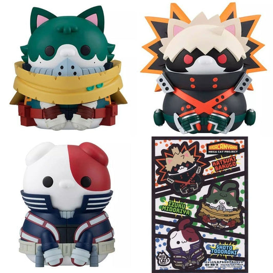 My Hero Academia Nyanko Set: Midoriya, Bakugo & Todoroki