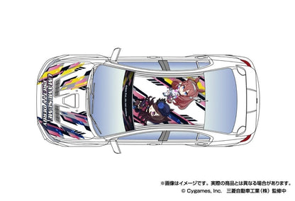 Mihono Bourbon & Rice Shower 1/24 CZ4A Lancer Evolution X Final Edition Ver.2 Itasha Model Kit (Aoshima, 1/24 Scale)