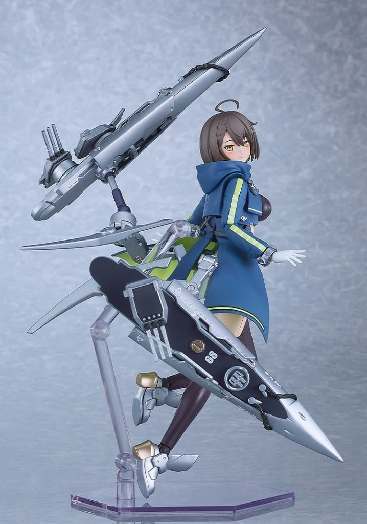 PLAMATEA Baltimore Azur Lane Model Kit, Height Approx. 160 mm
