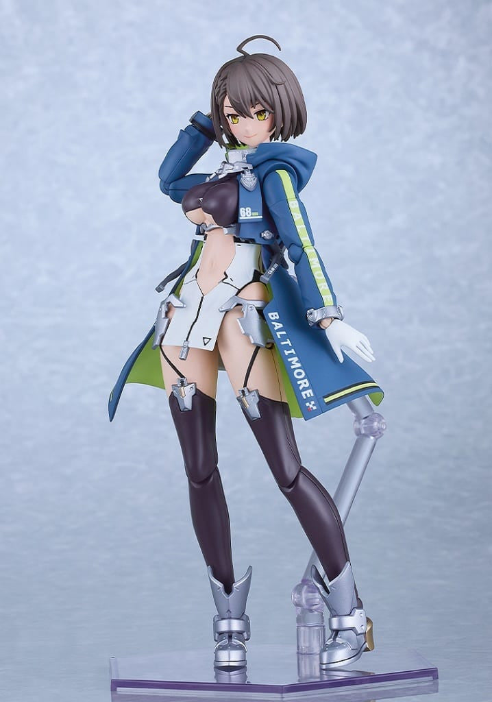 PLAMATEA Baltimore Azur Lane Model Kit, Height Approx. 160 mm