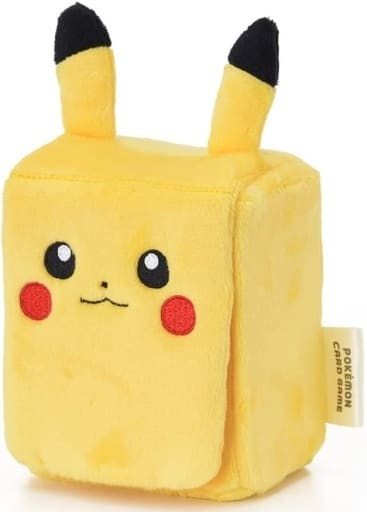 Pikachu Plush Deck Case - Pokémon TCG: Scarlet & Violet - Plush Deck Holder Approx. 10×8×6 cm (Pre-owned)