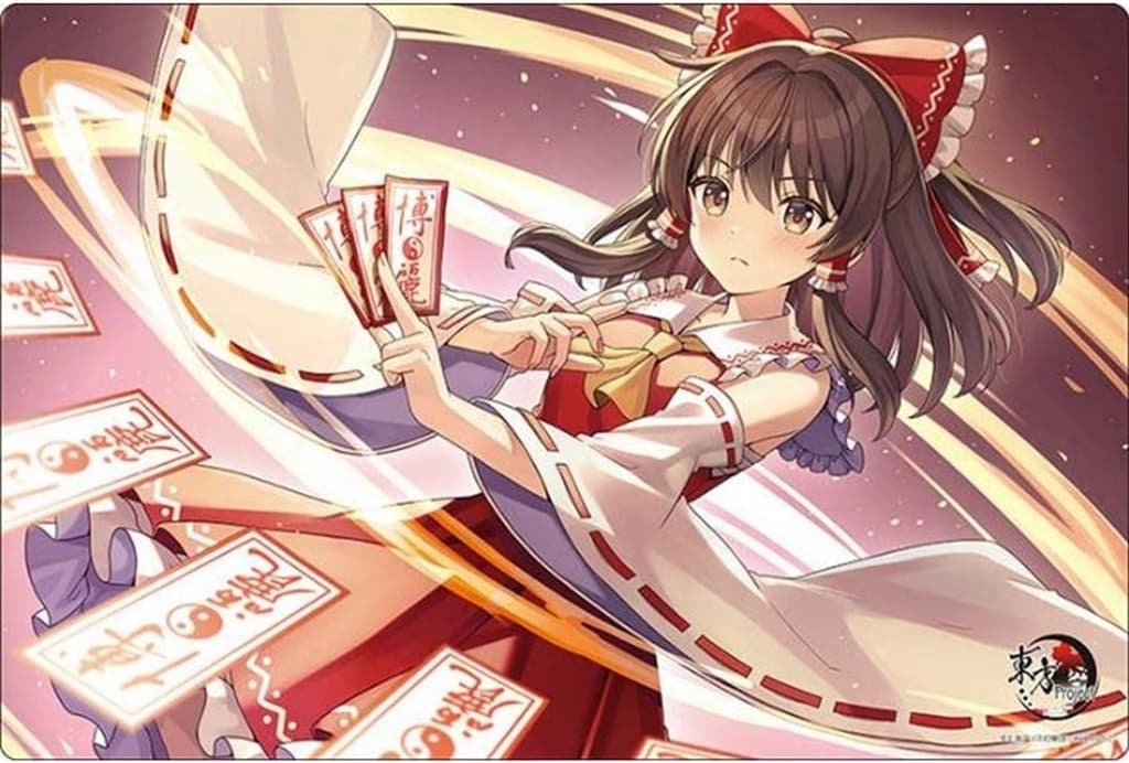 Reimu Hakurei Rubber Playmat - Bushiroad Rubber Mat Collection V2 Vol.2033 (Used) - Touhou Project