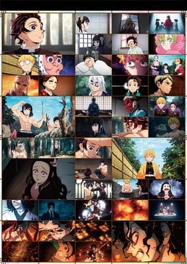 Demon Slayer 2025 Wall Calendar