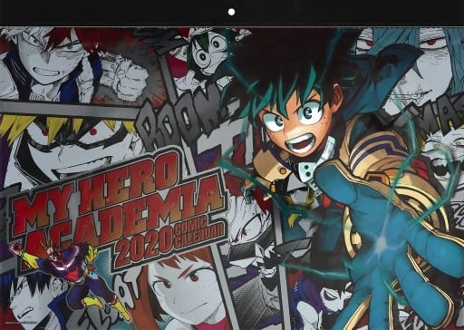 My Hero Academia 2020 Comic Calendar A3 7-Sheet Edition by Shueisha Pre-Owned