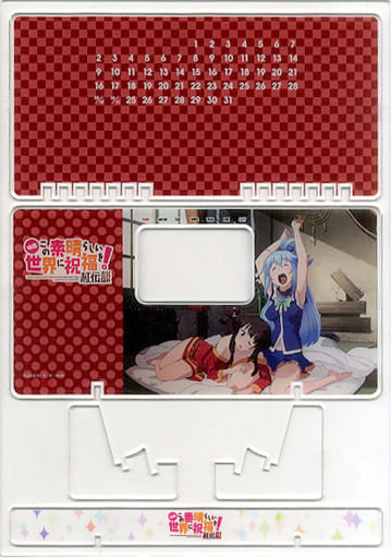 KonoSuba: Legend of Crimson Acrylic Calendar Blu-ray Bonus