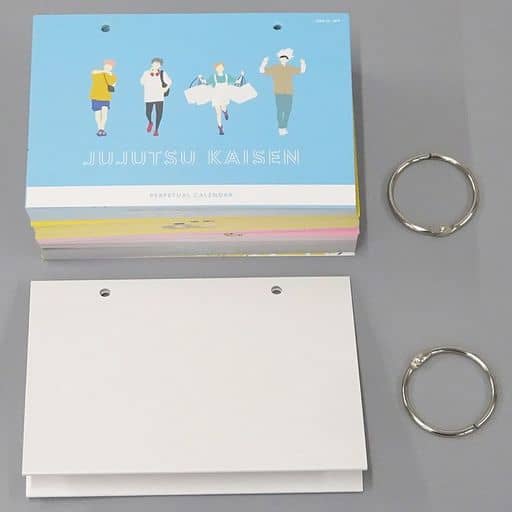 Jujutsu Kaisen 366-Day Perpetual Desk Calendar, MAPPA A6 2021 Release, Pre-Owned