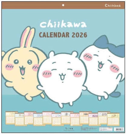Chiikawa 2026 Square Wall Calendar