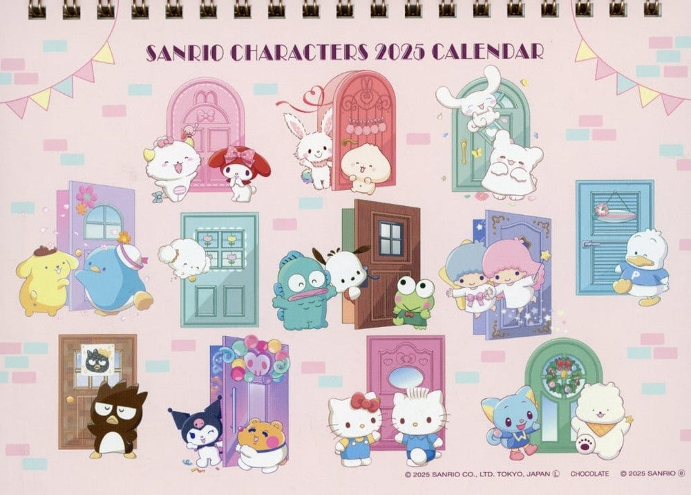 Sanrio Characters 2025 Desk Calendar B6