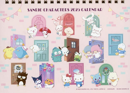 Sanrio Characters 2025 Desk Calendar B6