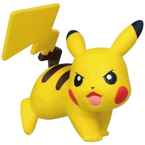 Pokémon MonColle Catcher Crane Playset - Takara Tomy Pre-Owned Complete Set with Pikachu, Charizard & Meowth (Monster Collection)