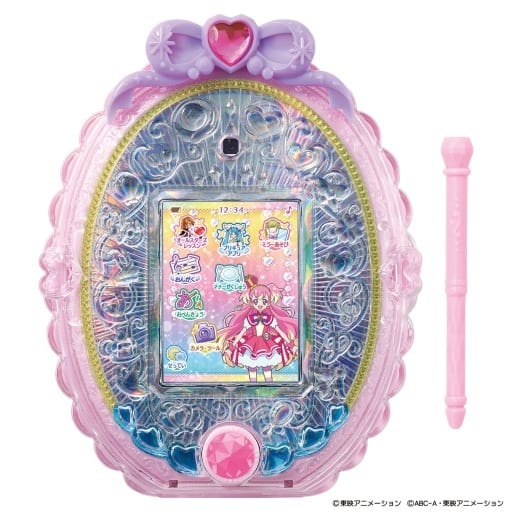 Precure Mirror Pad Wandafuru Precure!+ (Plus) Electronic Toy - Bandai - Includes Touch Pen, Charger, Game Software (Ages 3+)