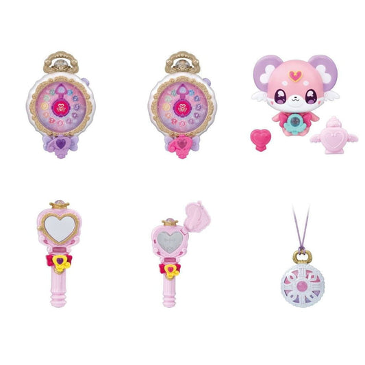 Detective Pretty Cure! Special Set - "Narikiri Precure 1" Complete 6-Piece Toy Set (Bandai)