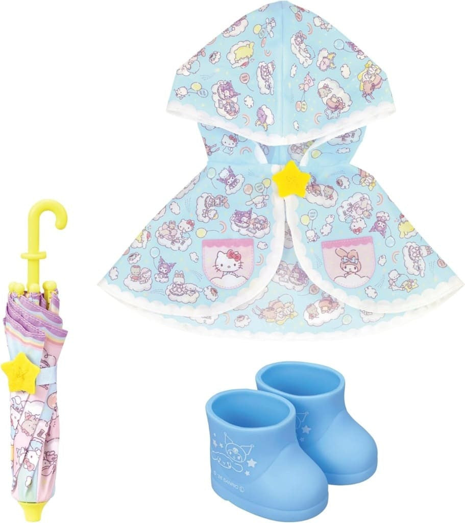 Sanrio Characters Rainy Day Set for Mell-chan