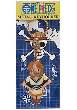 Nami Metal Keyholder - One Piece Official Shueisha Metal Keychain Collectible