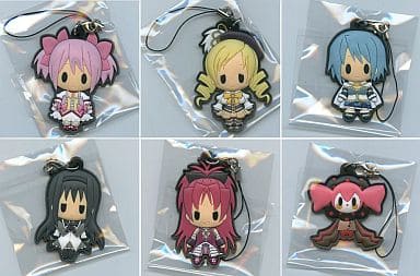 Puella Magi Madoka Magica Rubber Strap Collection Vol.2 Complete Set (6 Pieces) - Hobby Stock - Pre-owned