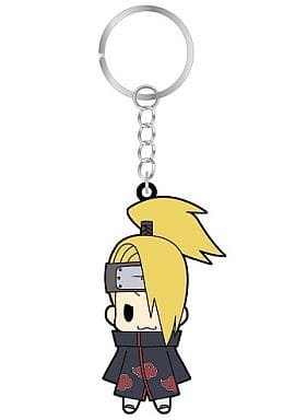 Deidara Rubber Keychain Collection Vol. 2 from Naruto Shippuden, Original Chibi-Style Design, Pre-Owned