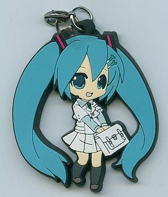 Hatsune Miku (School Ver.) - Trading Rubber Strap Track01 - Hobby Stock - Approx. 40 mm - Pre-owned