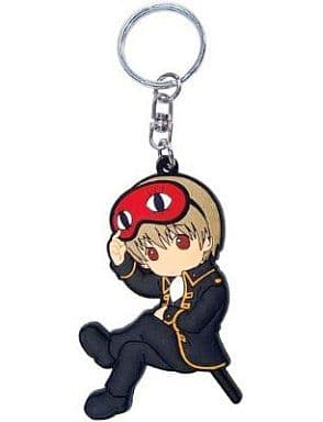 Sougo Okita Rubber Mascot Keychain from Gintama by Broccoli, Approx. 8 cm, Pre-Owned