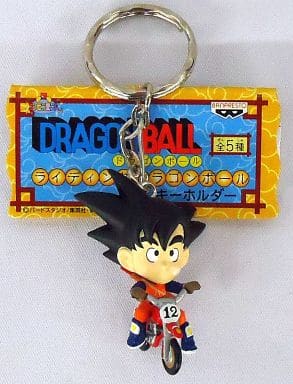 Son Goku (Biker) Riding Dragon Ball Keychain - Banpresto (Pre-owned)