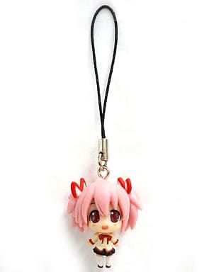 Madoka Kaname Karakore Chibi Lawson × Puella Magi Madoka Magica Figure Strap - Lawson Promotional Strap (Pre-owned)