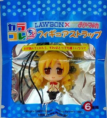 Mami Tomoe Chibi Karakore Figure Strap - Lawson x Puella Magi Madoka Magica Collaboration Promo 2012 - Pre-owned (Lawson Brand)