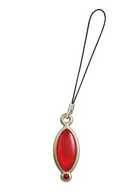 Kyoko ver. Soul Gem Strap 3 - Puella Magi Madoka Magica Capsule Toy Strap (Bandai) Pre-owned