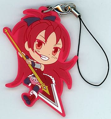 Kyoko Sakura Rubber Strap - Ichiban Kuji Puella Magi Madoka Magica Prize I - Banpresto - Length Approx. 6 cm (Pre-owned)