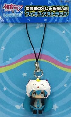 Hatsune Miku × Shuumai-kun Figure Strap - Taito Approx. 3 cm Small Figure Strap (Pre-owned)