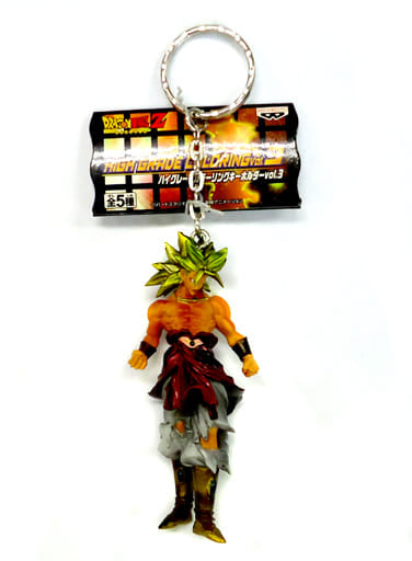 Broly High-Grade Coloring Keychain Vol.3 - Dragon Ball Z (Banpresto, Approx. 9 cm) - Pre-owned