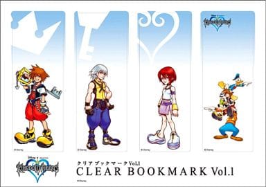 Kingdom Hearts Vol. 1 Clear Bookmark